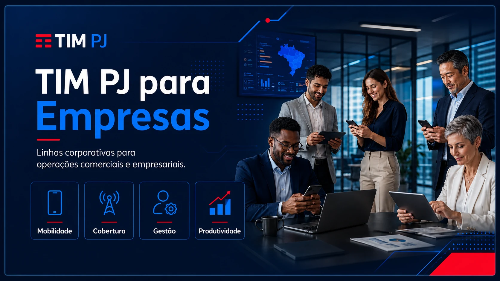 TIM Black Empresa para equipes corporativas